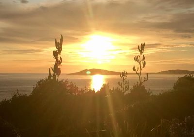 Sunset over Samson