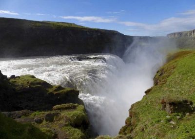 Gullfoss Iceland waterfall