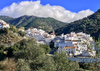 Andalucian while village