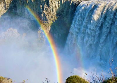 Rainbow over Detifoss