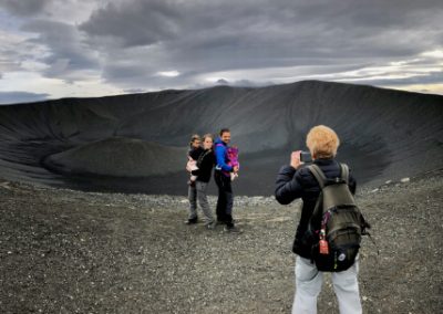 Hverfjall crater